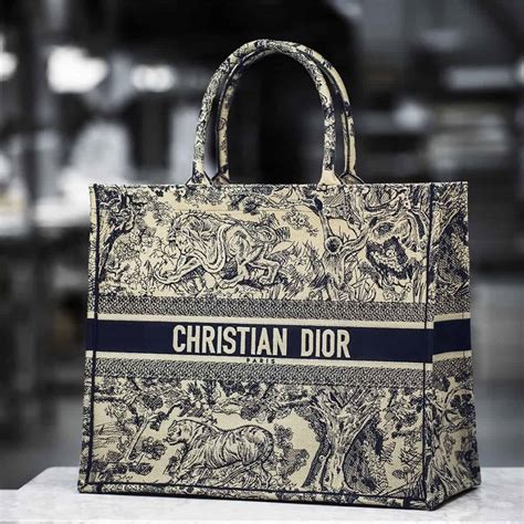 christian dior tasche original|dior book tote checker.